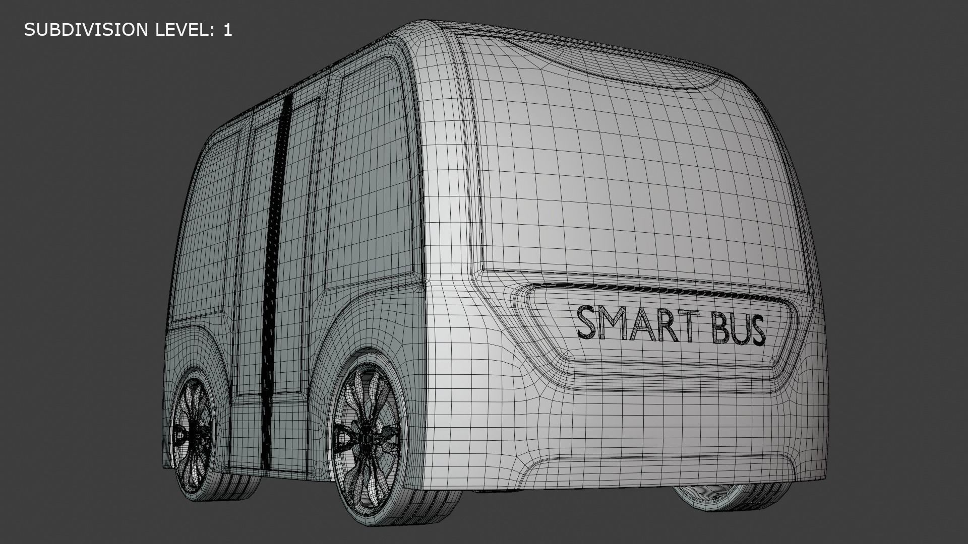Shuttle minibus concept 2023 III 3D model_2