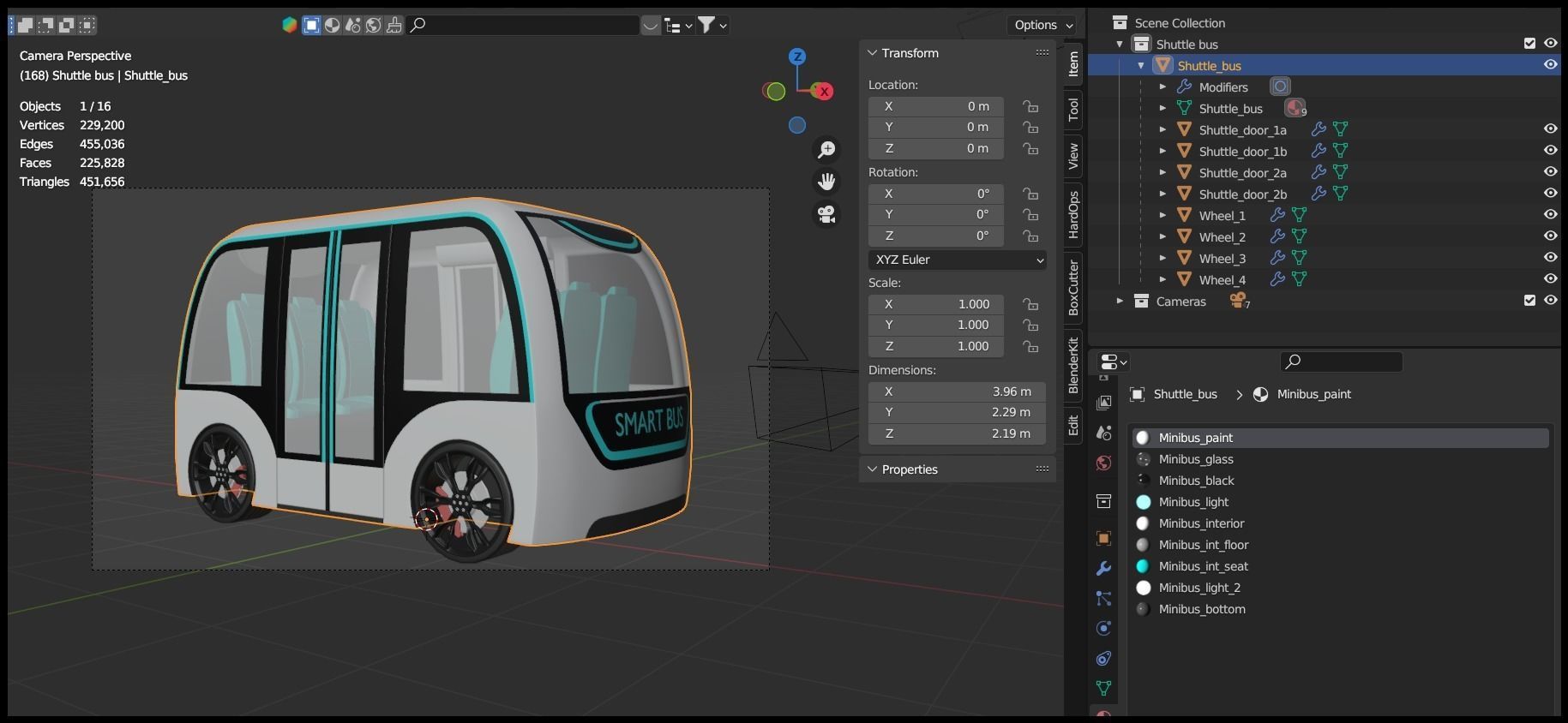 Shuttle minibus concept 2023 III 3D model_17