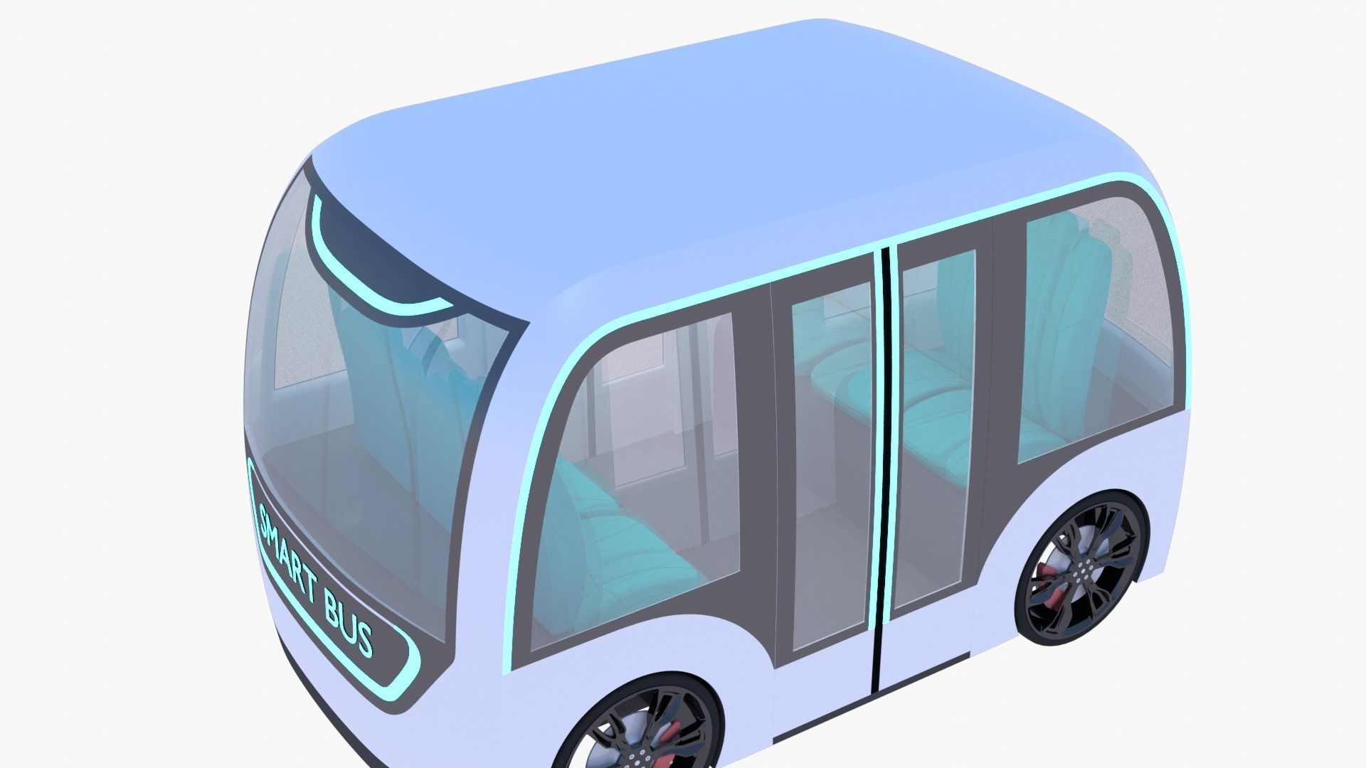 Shuttle minibus concept 2023 III 3D model_14