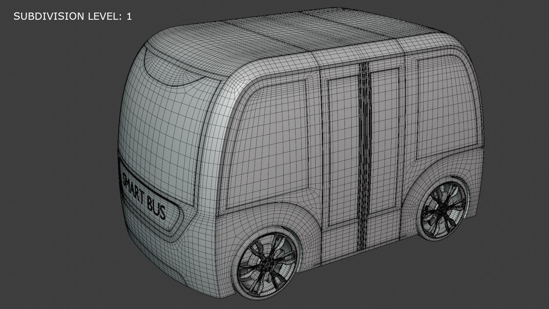 Shuttle minibus concept 2023 III 3D model_10