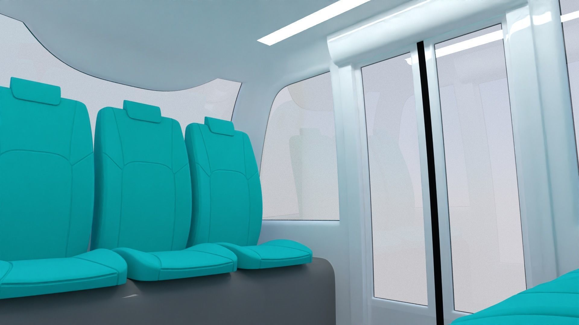 Shuttle minibus concept 2023 III 3D model_15