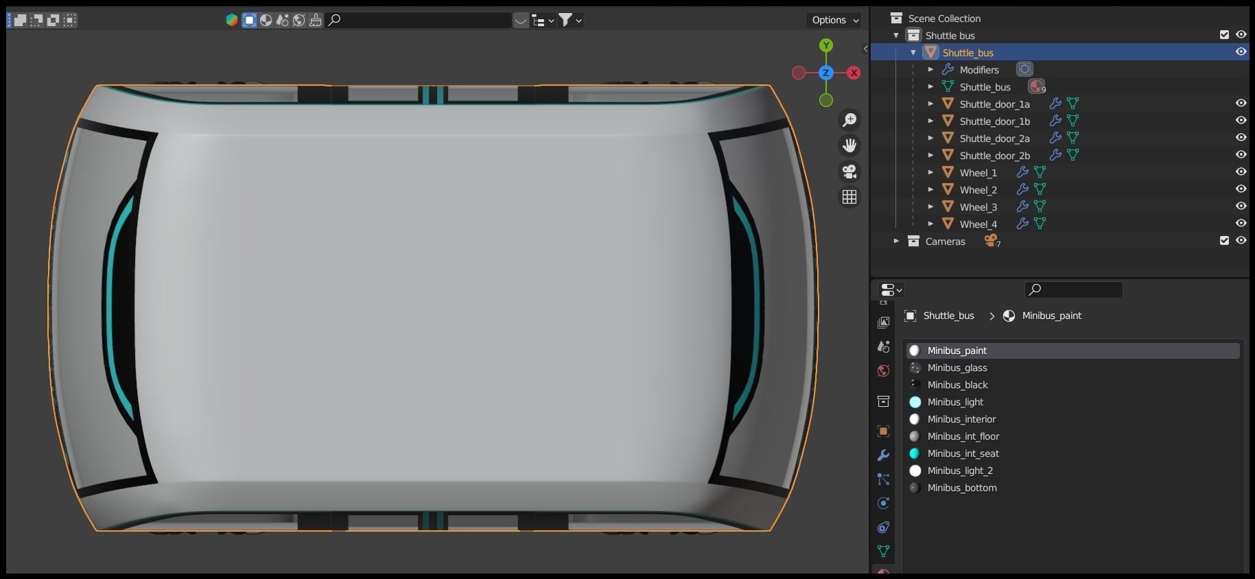 Shuttle minibus concept 2023 III 3D model_20