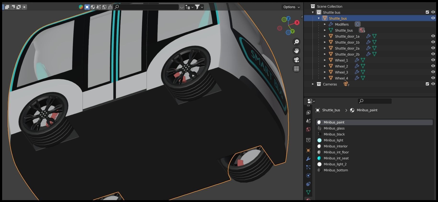 Shuttle minibus concept 2023 III 3D model_21