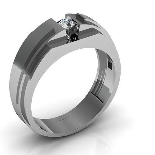 Diamond Rings 3D print model
