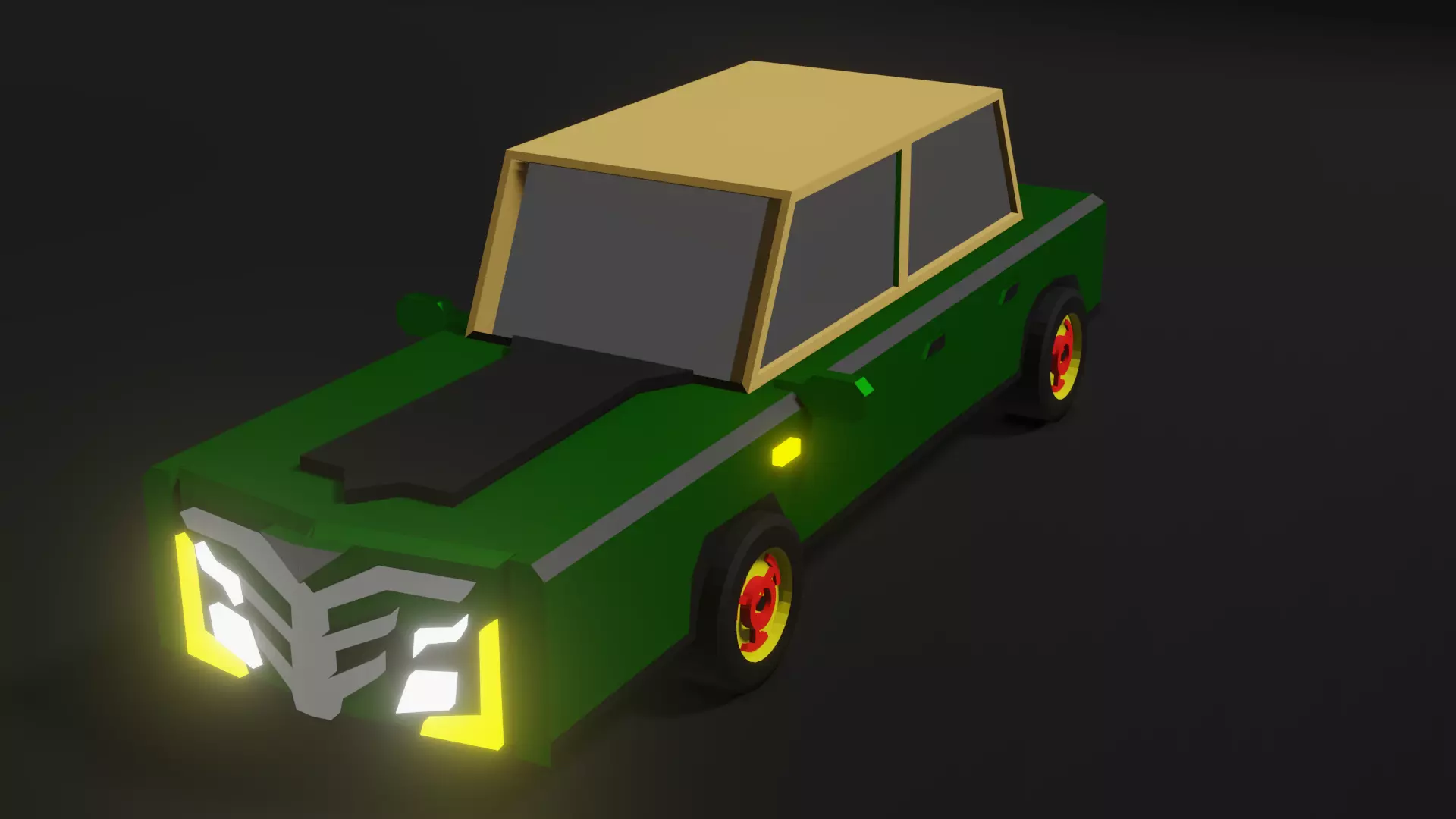 osmari car Free 3D model