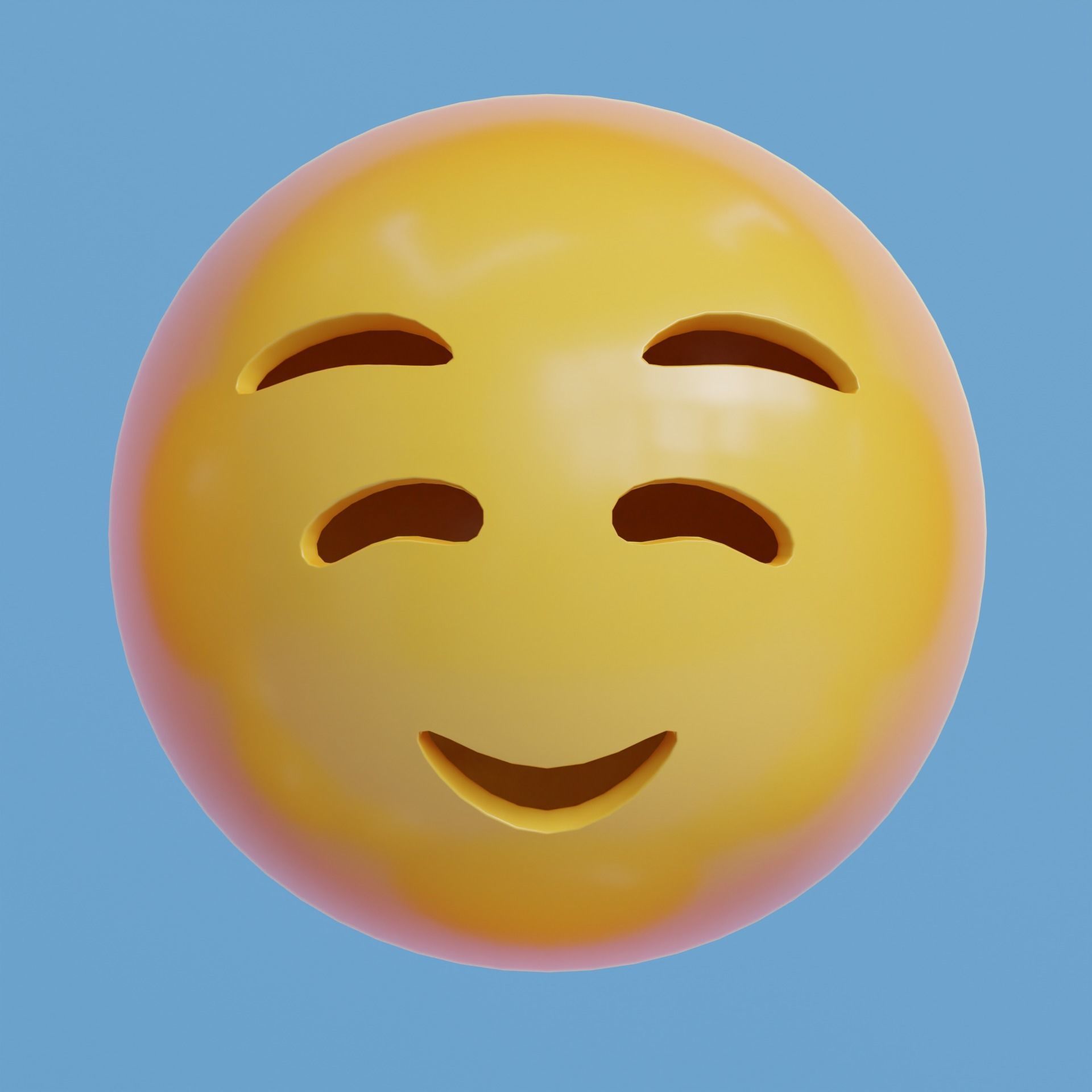 Extended Emoji Pack - Low Poly Low-poly 3D model_24