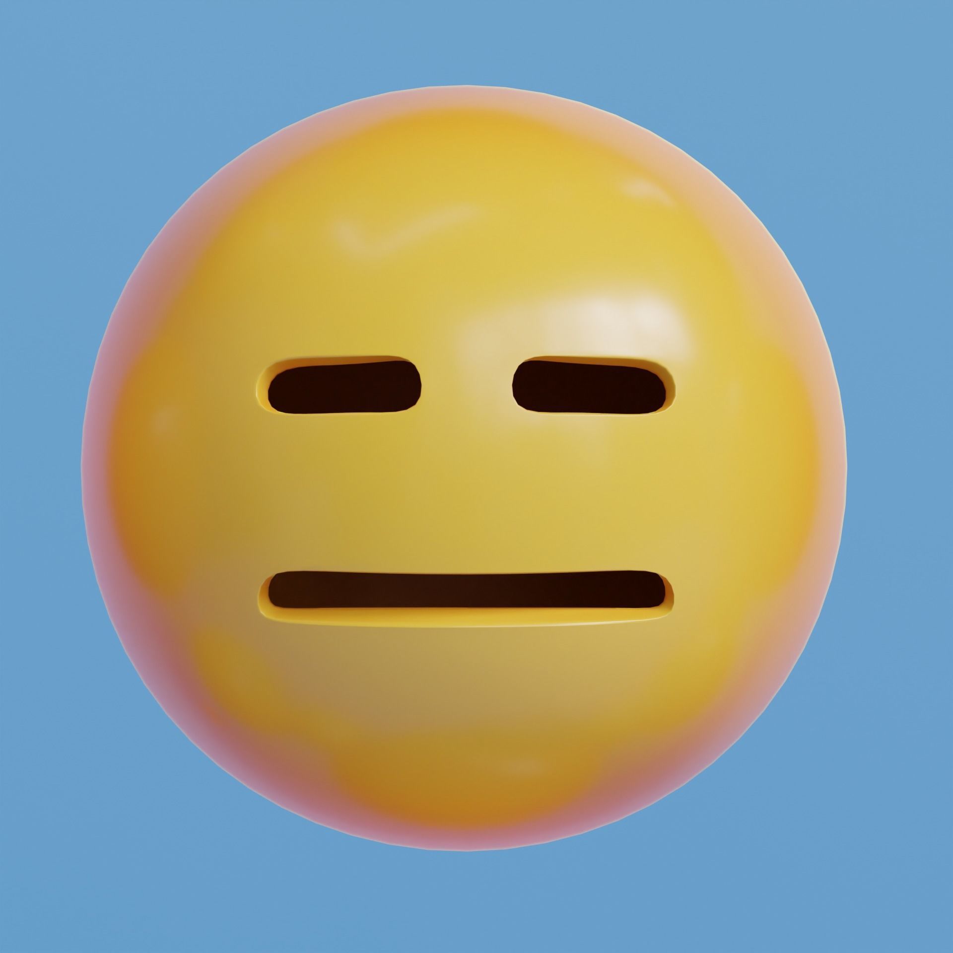 Extended Emoji Pack - Low Poly Low-poly 3D model_29