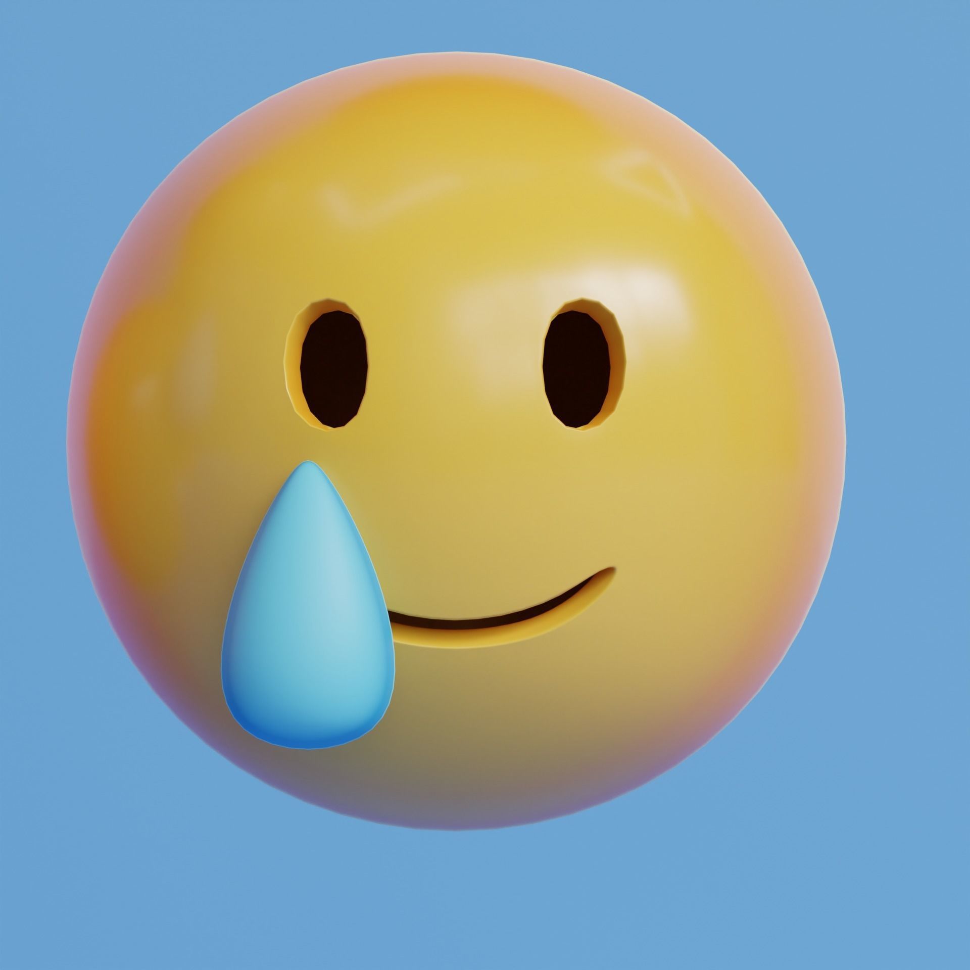 Extended Emoji Pack - Low Poly Low-poly 3D model_60