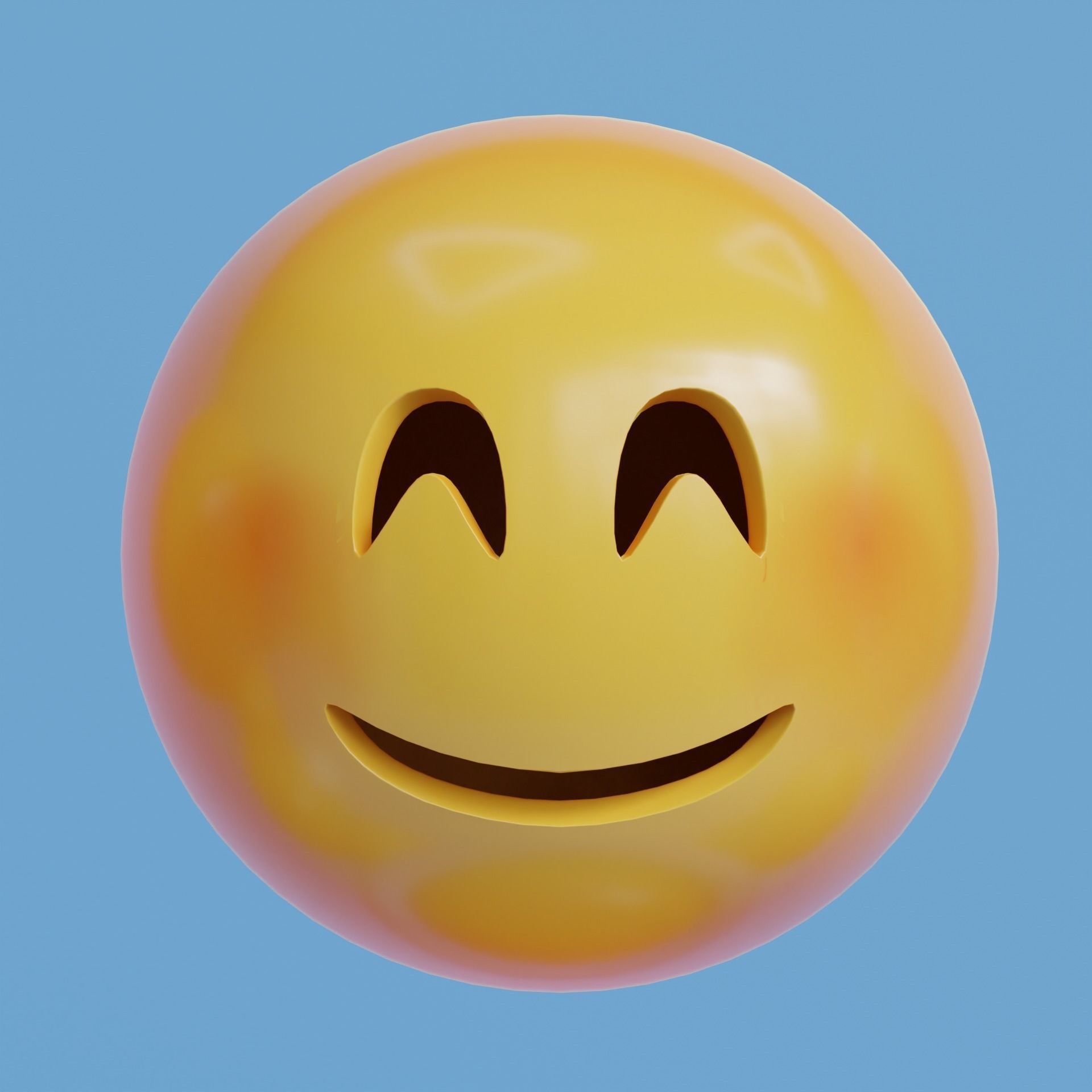 Extended Emoji Pack - Low Poly Low-poly 3D model_18