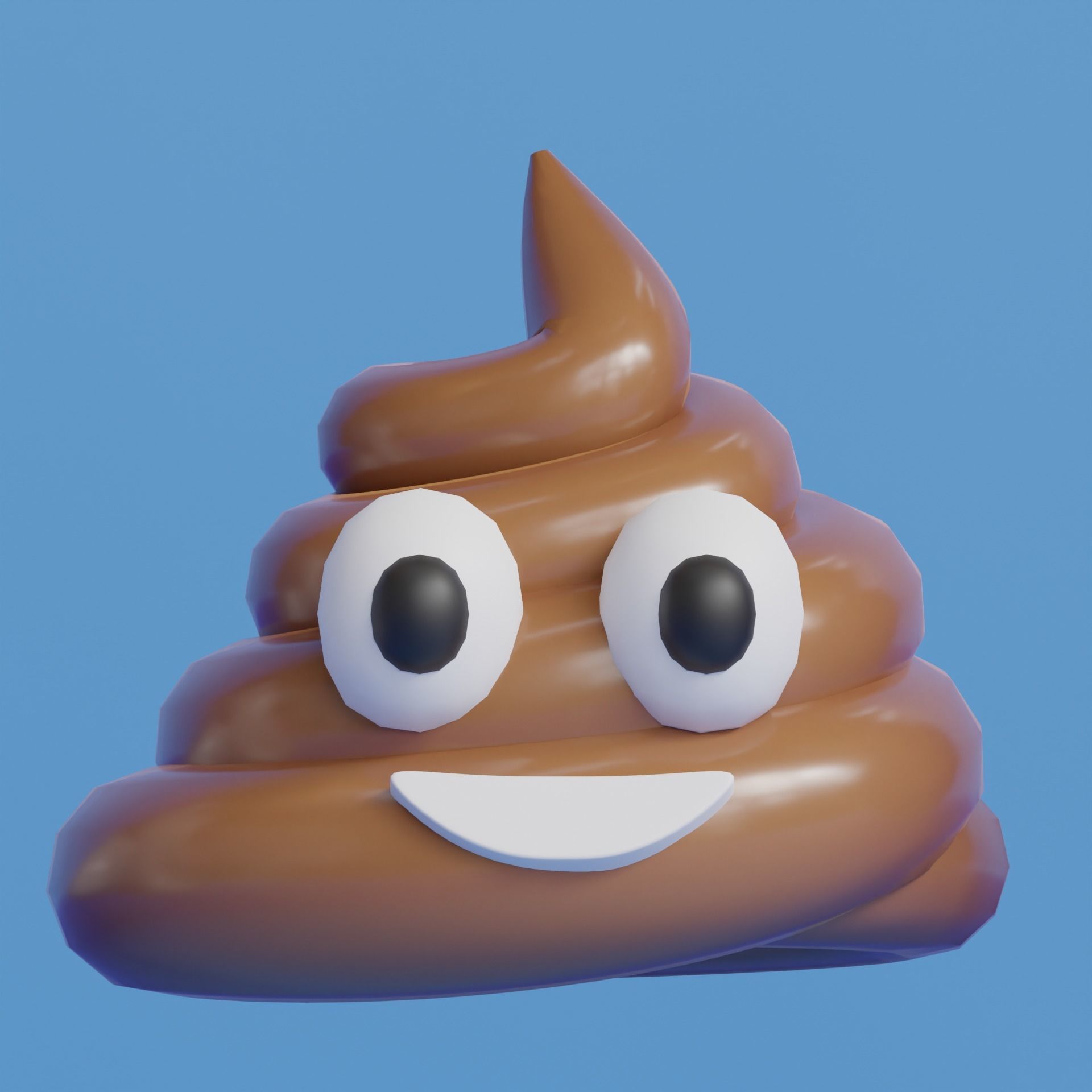 Extended Emoji Pack - Low Poly Low-poly 3D model_52