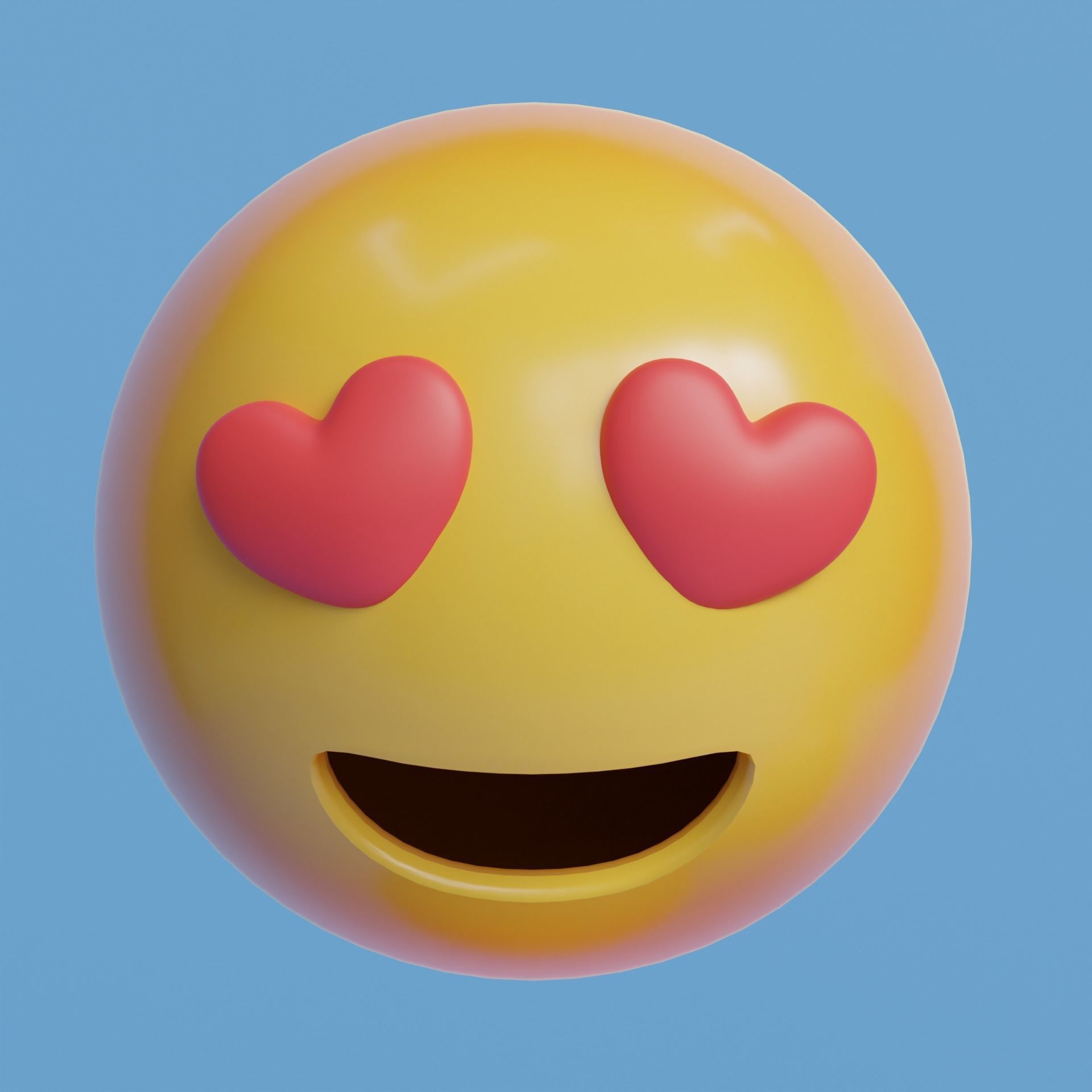 Extended Emoji Pack - Low Poly Low-poly 3D model_19