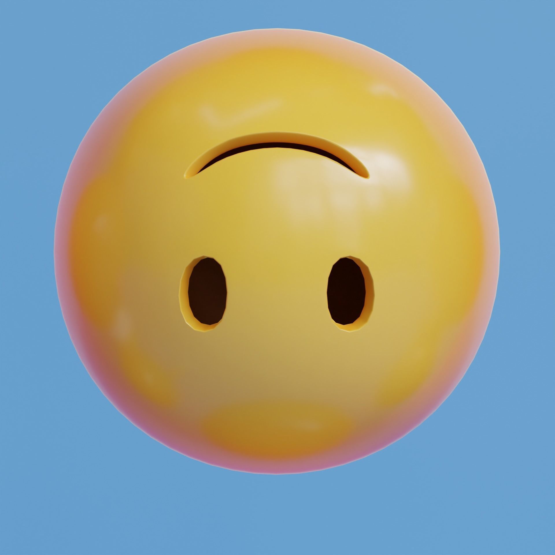 Extended Emoji Pack - Low Poly Low-poly 3D model_50