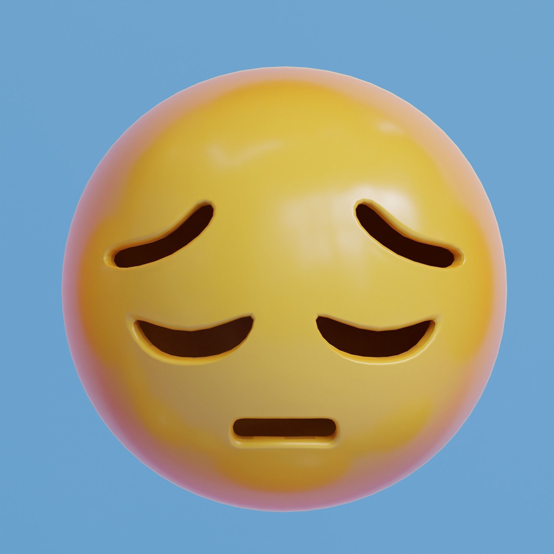 Extended Emoji Pack - Low Poly Low-poly 3D model_42