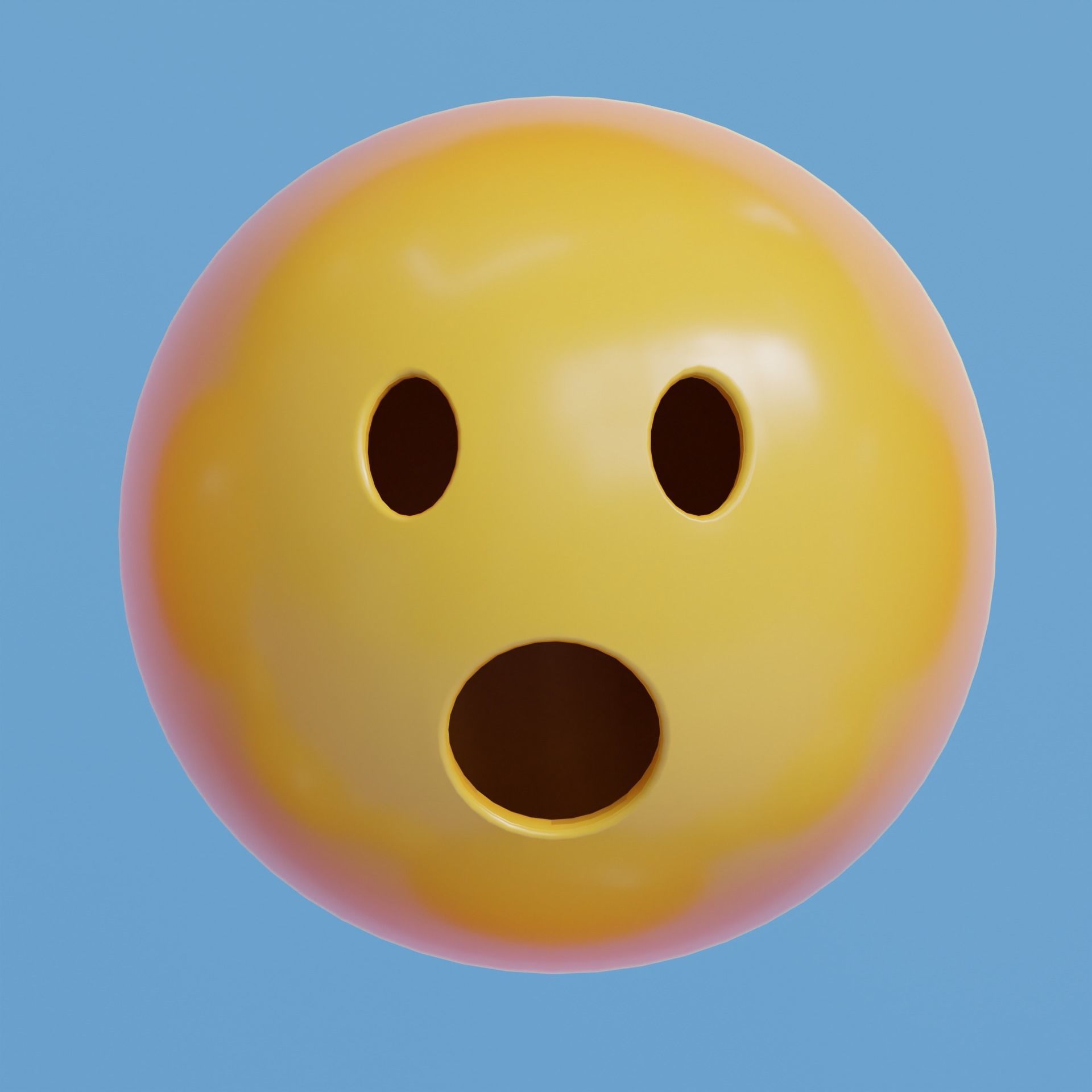 Extended Emoji Pack - Low Poly Low-poly 3D model_35