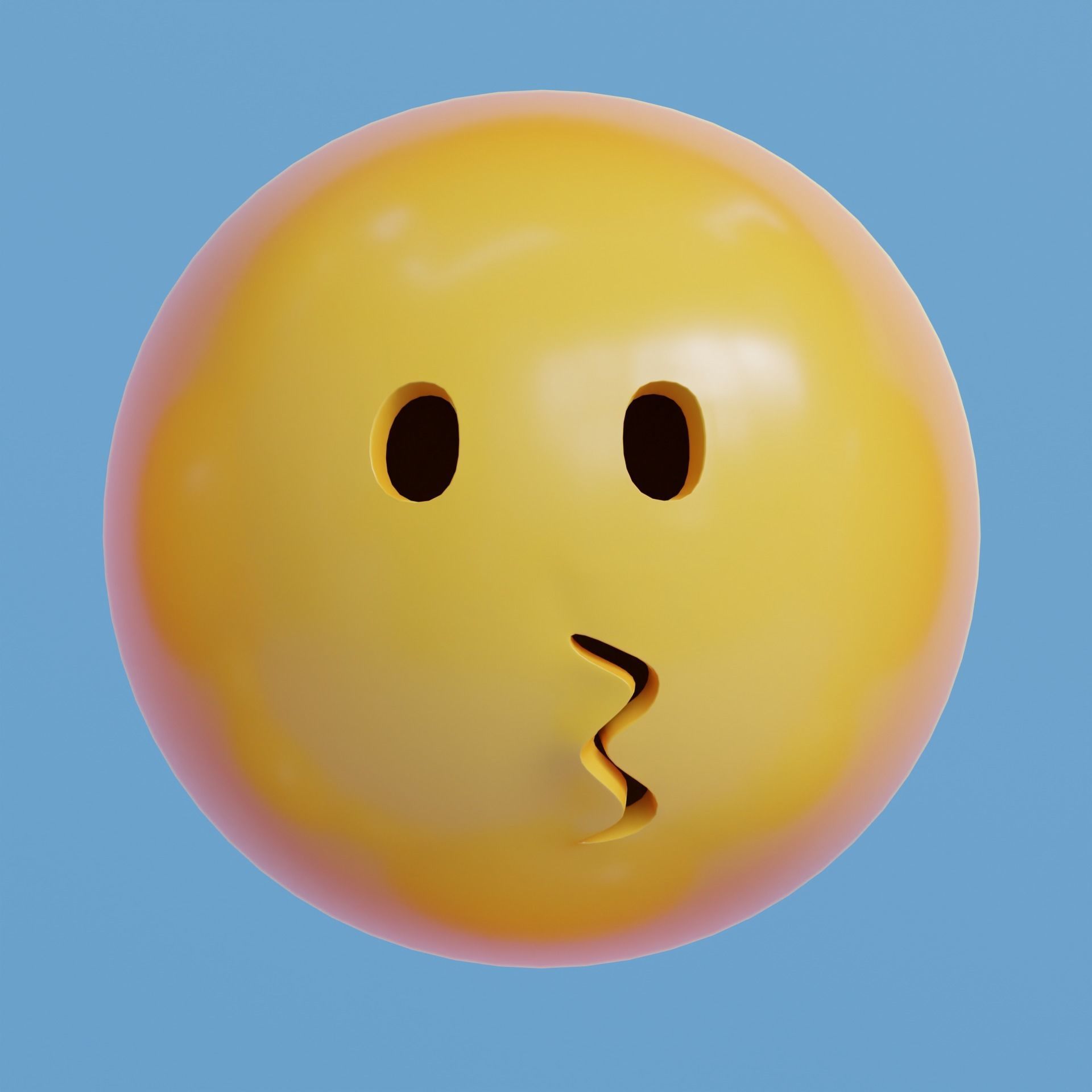 Extended Emoji Pack - Low Poly Low-poly 3D model_21