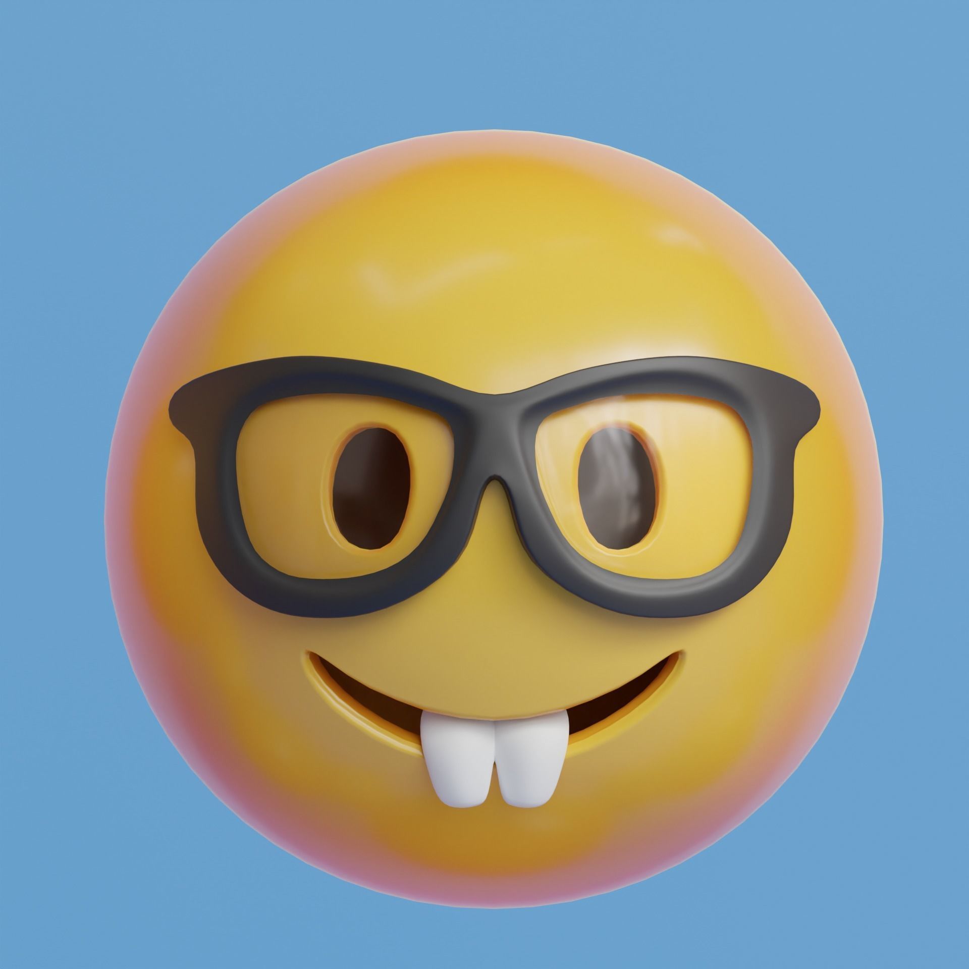 Extended Emoji Pack - Low Poly Low-poly 3D model_41