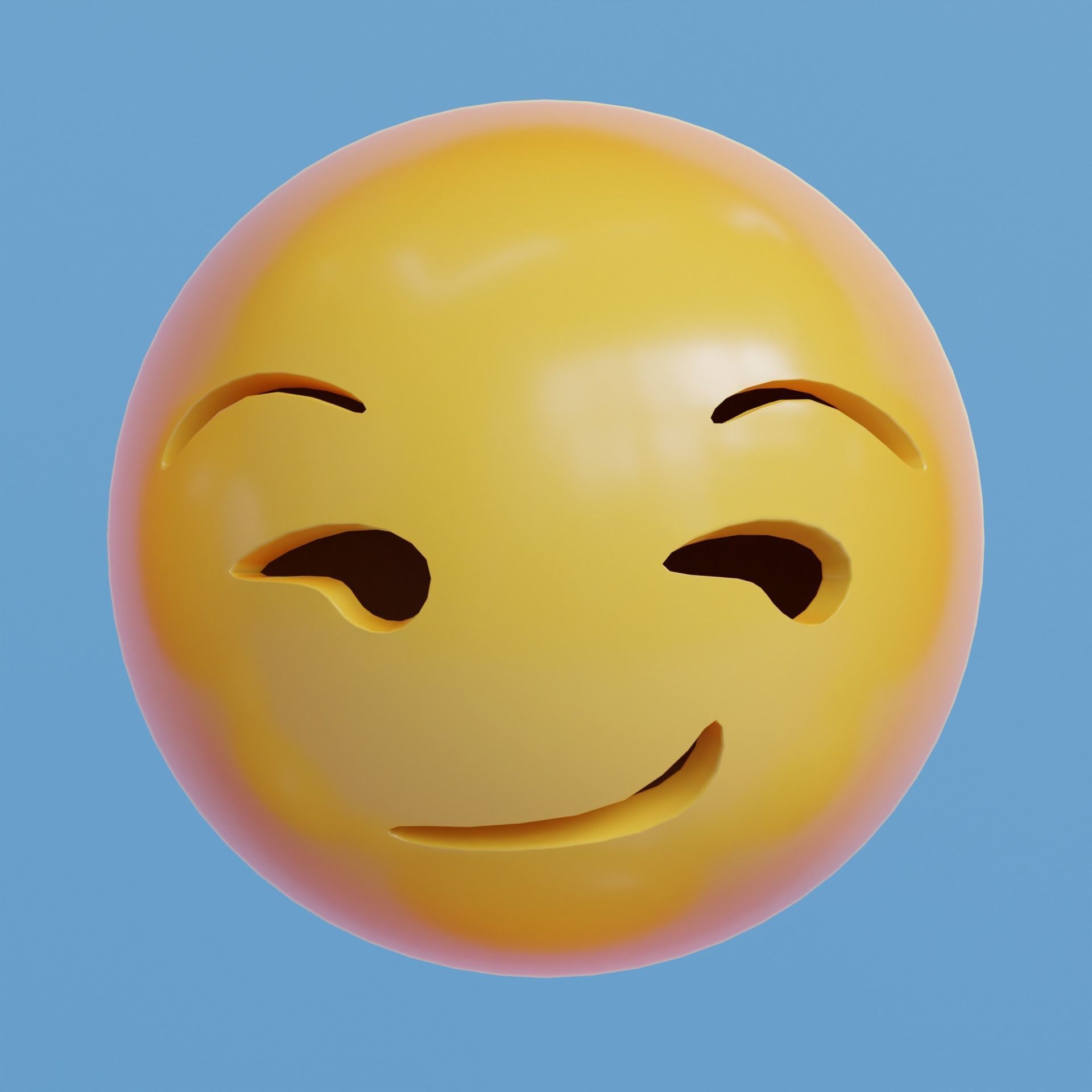 Extended Emoji Pack - Low Poly Low-poly 3D model_32