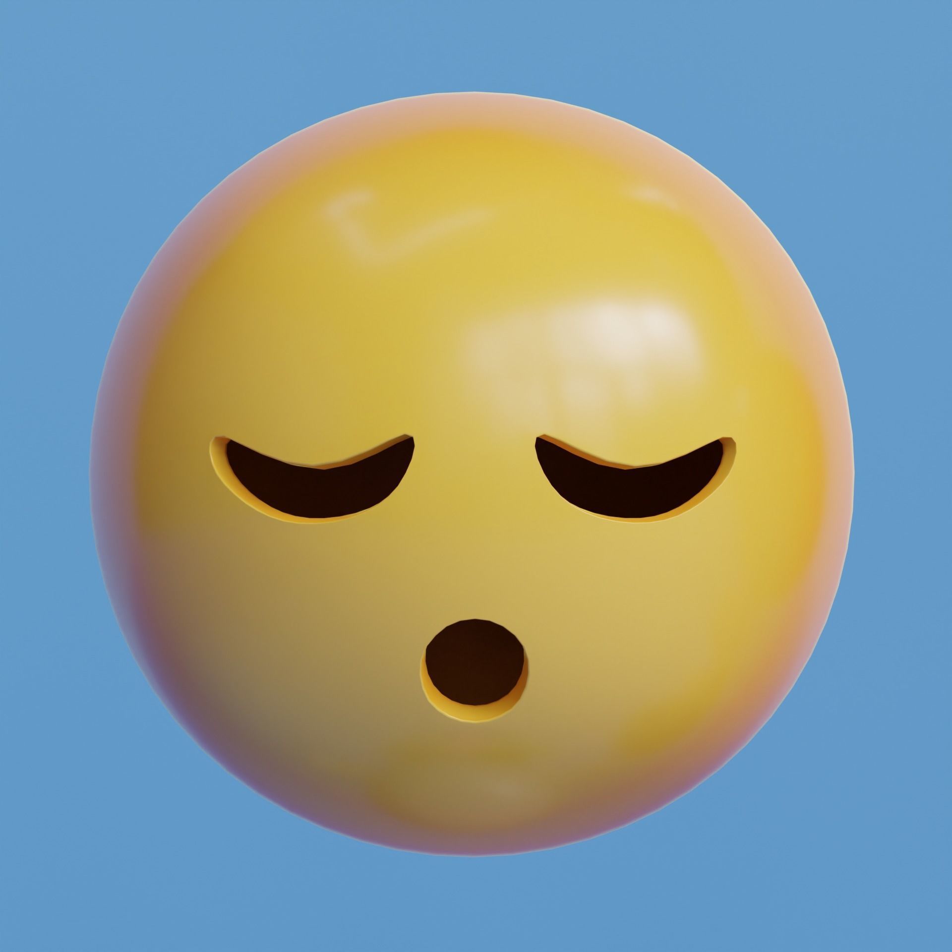 Extended Emoji Pack - Low Poly Low-poly 3D model_43