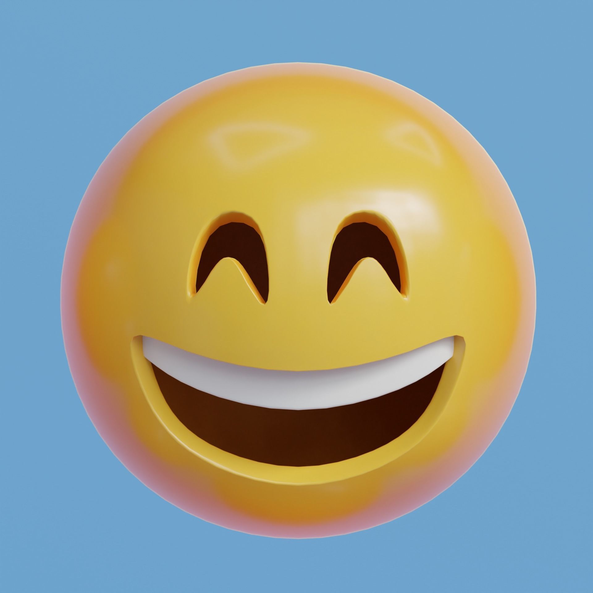 Extended Emoji Pack - Low Poly Low-poly 3D model_14