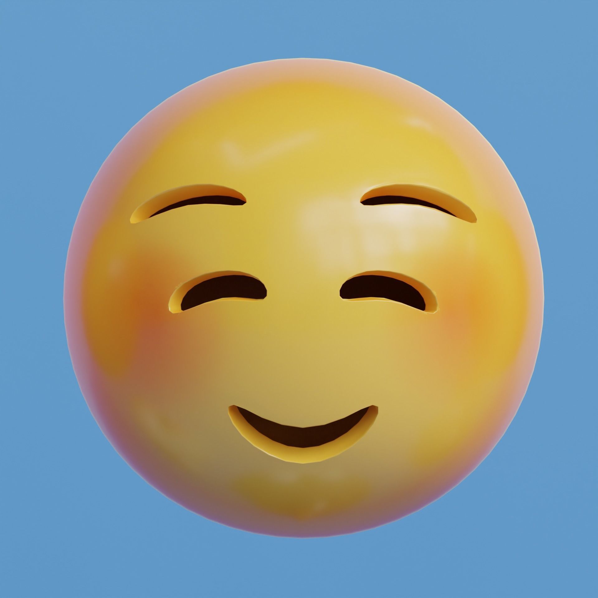 Extended Emoji Pack - Low Poly Low-poly 3D model_44