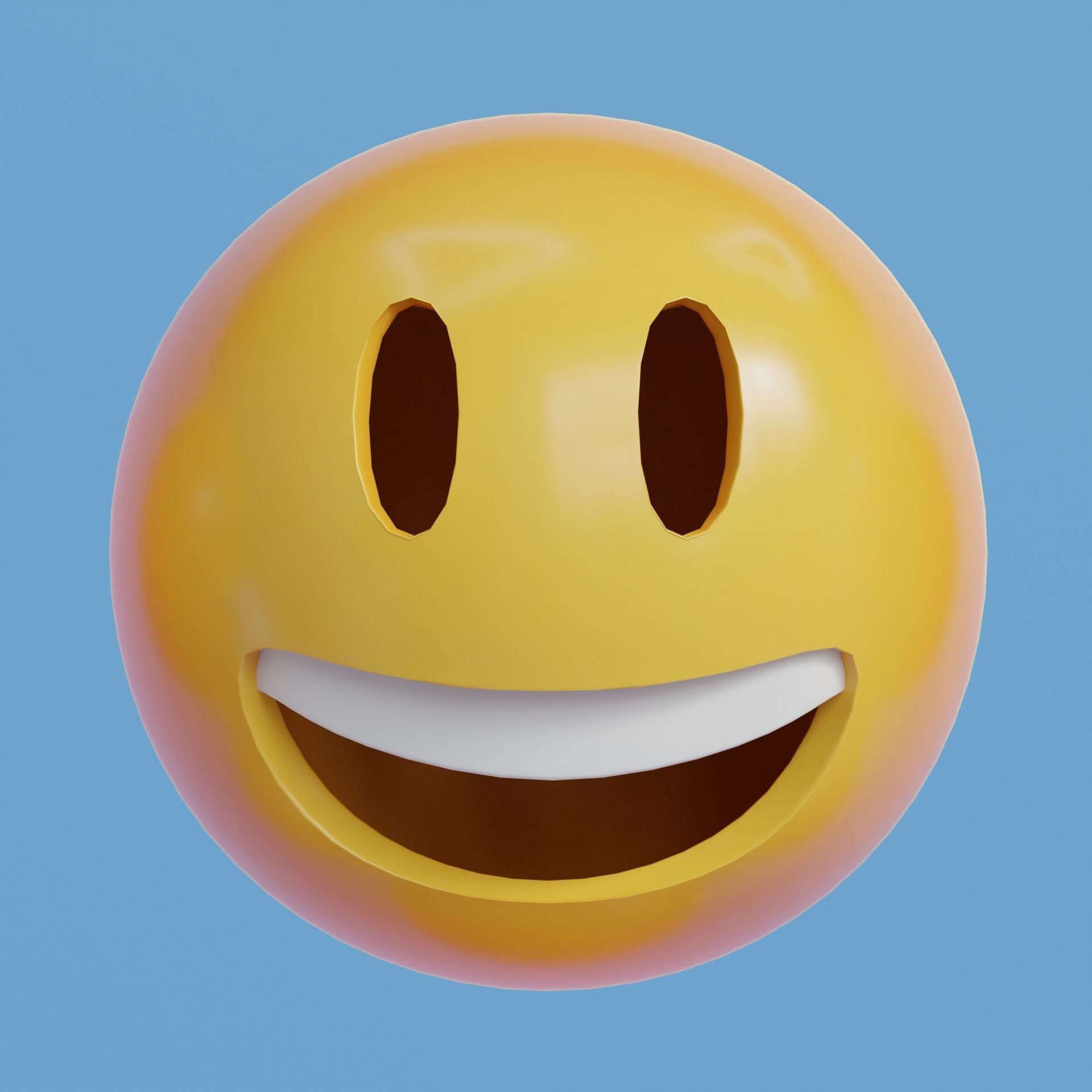 Extended Emoji Pack - Low Poly Low-poly 3D model_13
