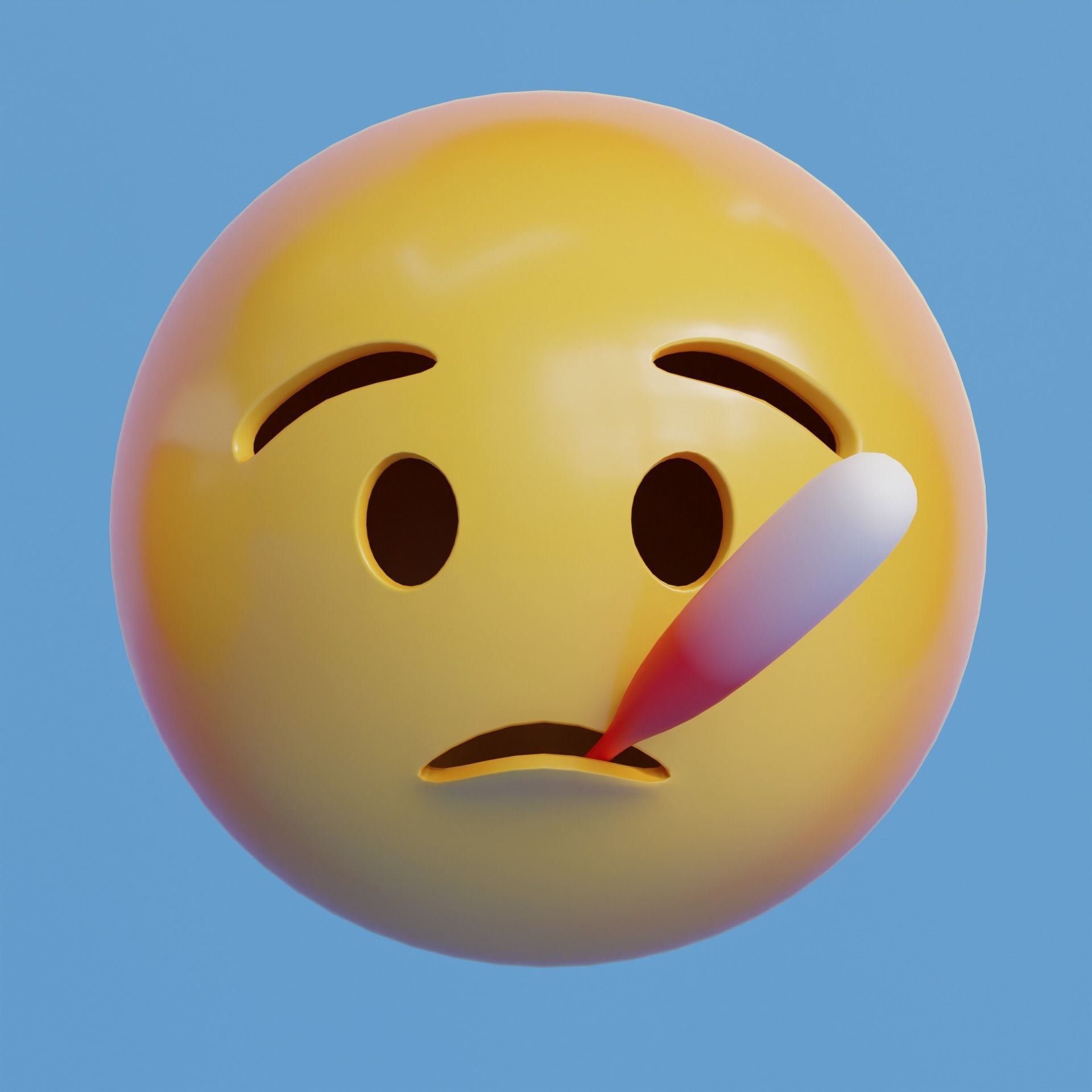 Extended Emoji Pack - Low Poly Low-poly 3D model_57