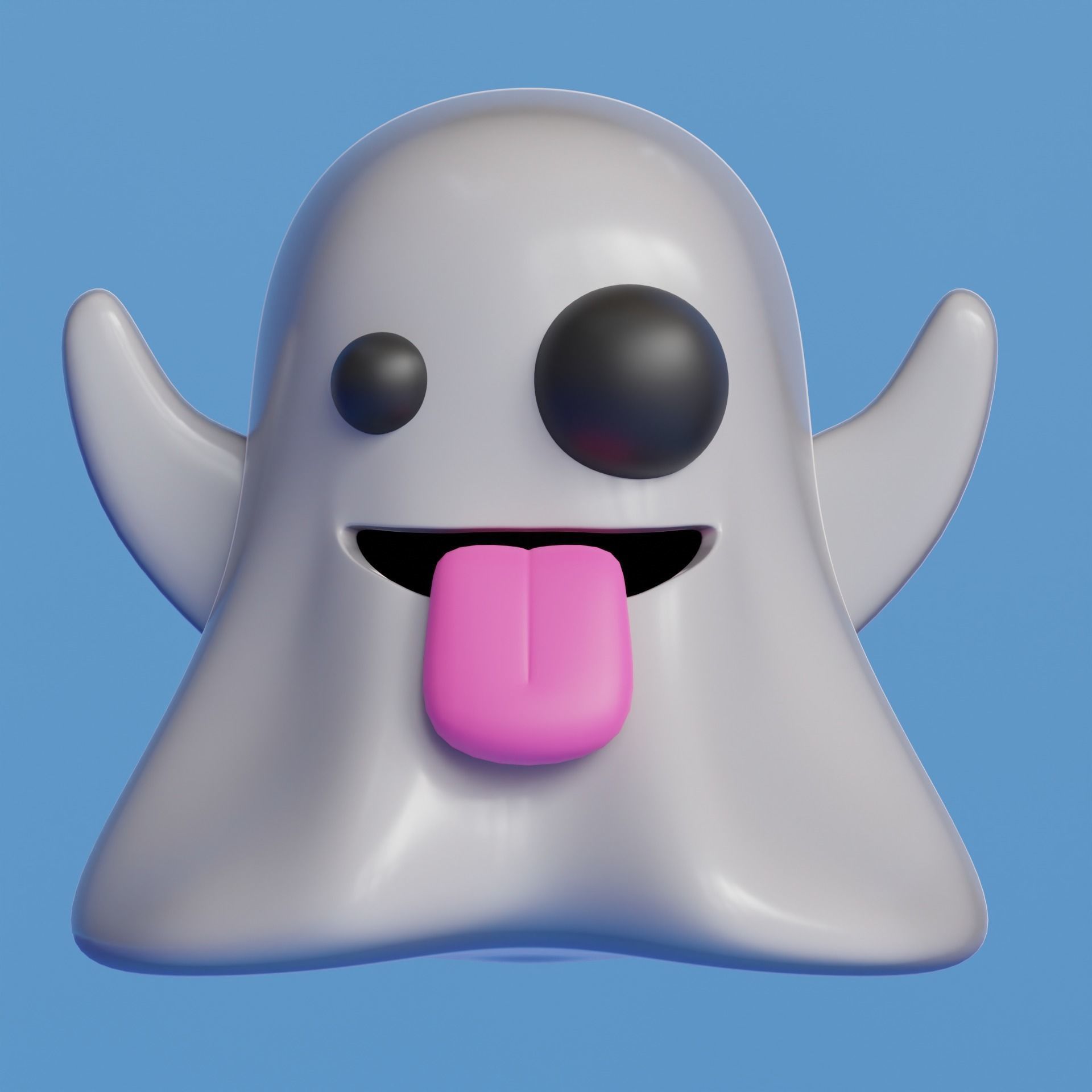 Extended Emoji Pack - Low Poly Low-poly 3D model_9