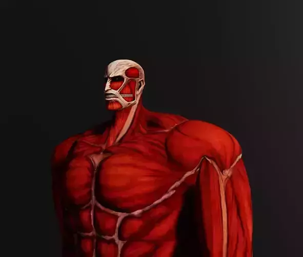 colossal titan 3D model