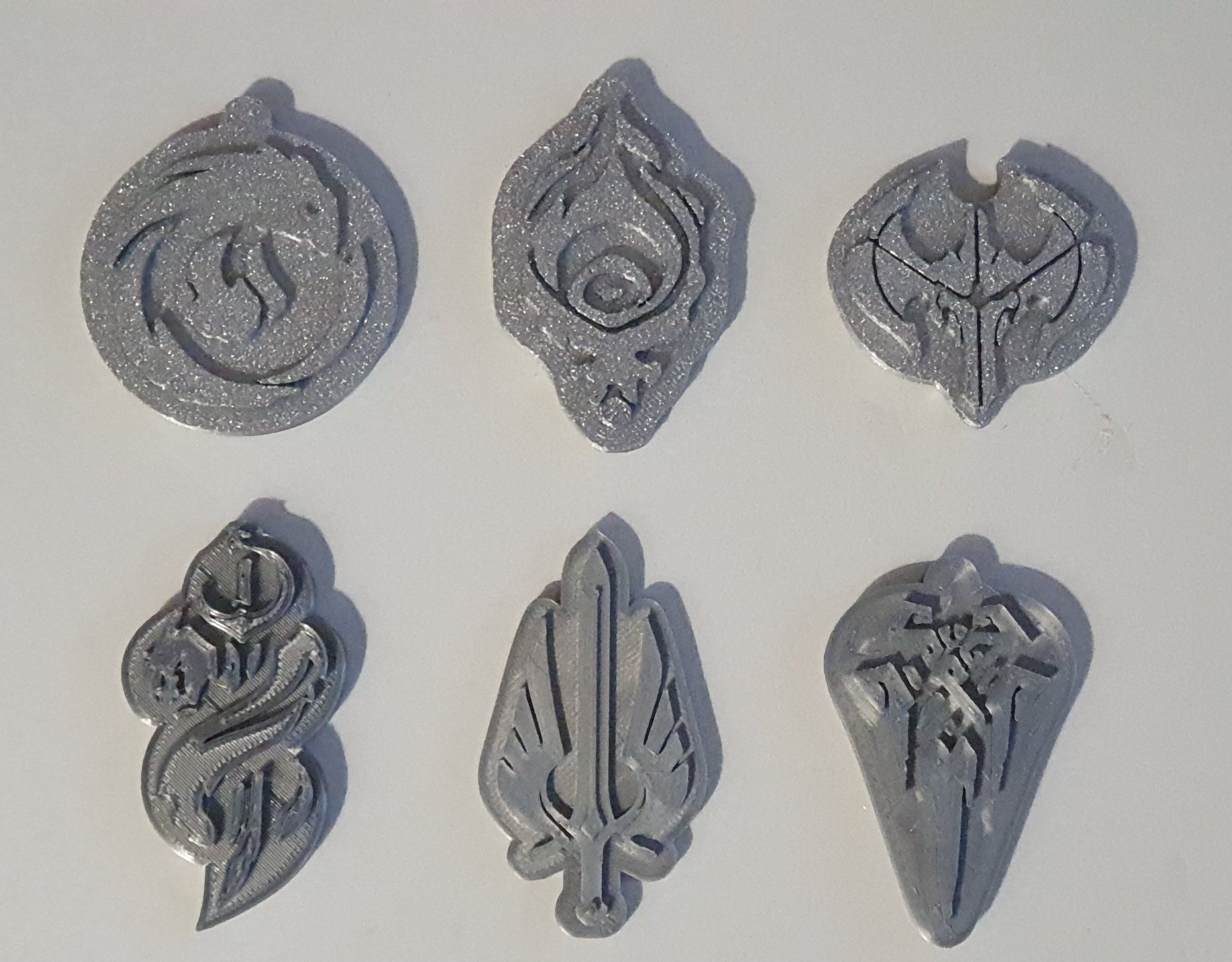 Shadow Isles Keychain Pendant 3D print model_3