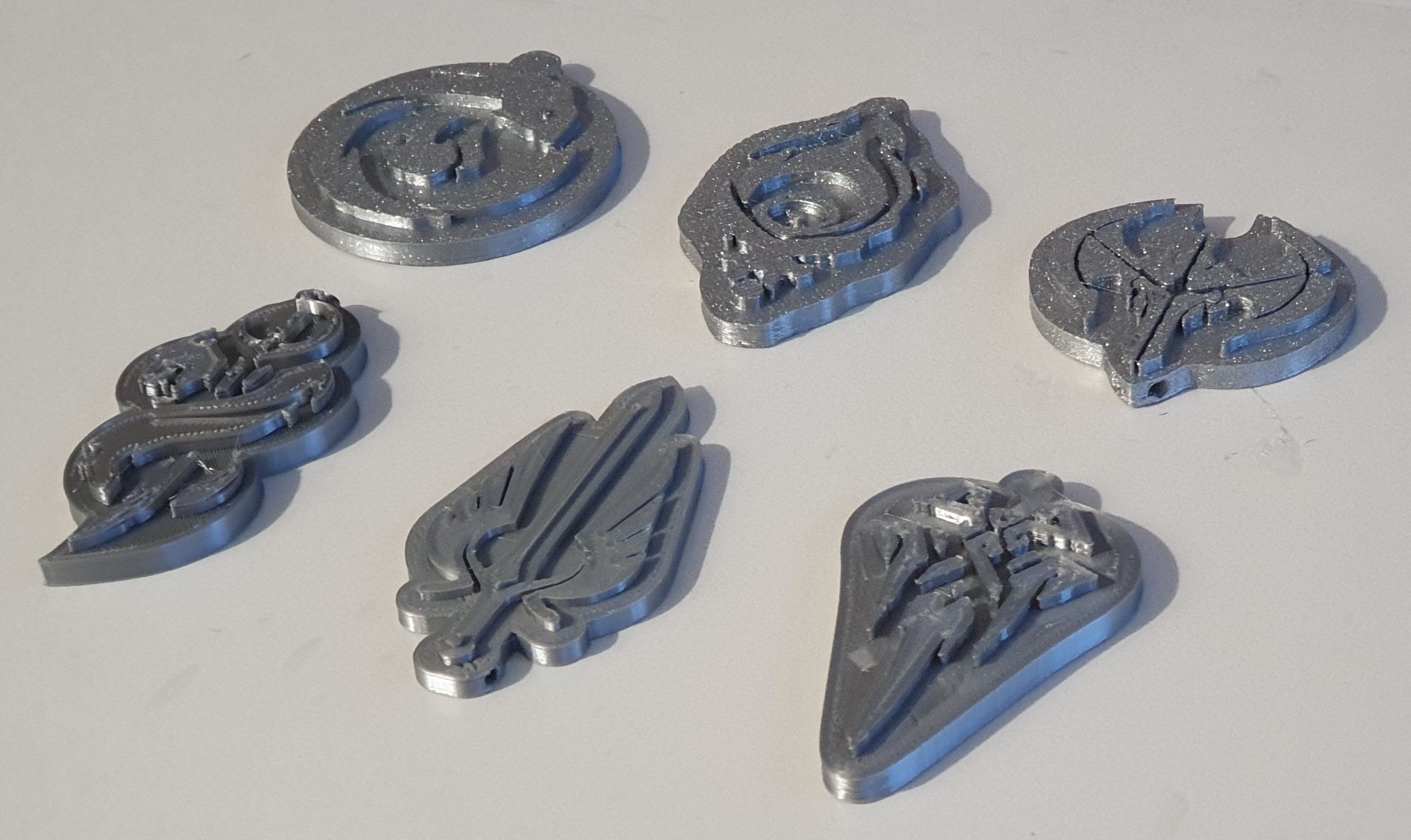 Shadow Isles Keychain Pendant 3D print model_1