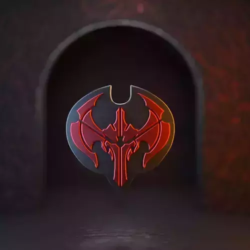 Noxus Keychain Pendant 3D print model
