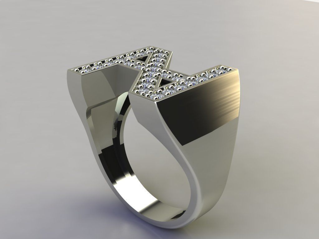 Ring Name 3D print model_4