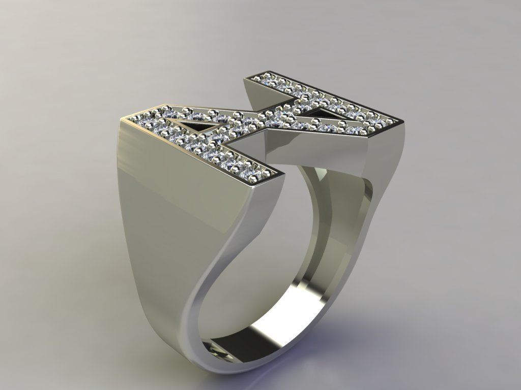 Ring Name 3D print model_5