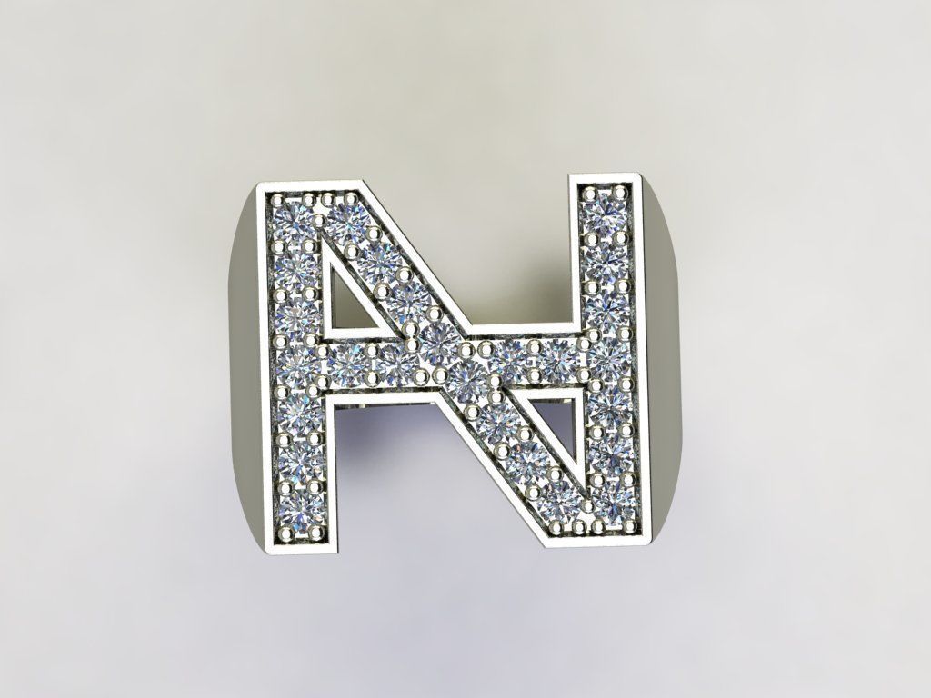 Ring Name 3D print model_2