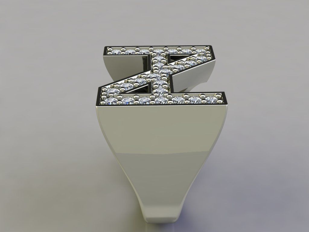 Ring Name 3D print model_6