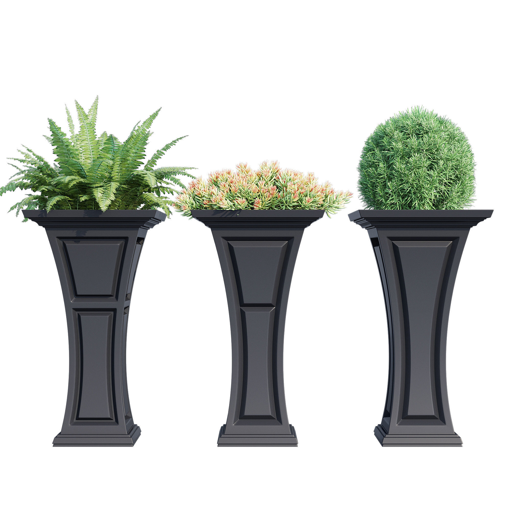 Heritage Planter 3D model | CGTrader