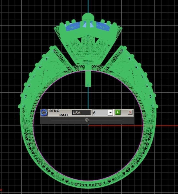 Jewelry Ring 3D print model_10