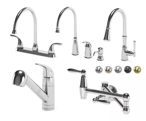 PFISTER kitchen faucets 3D model
