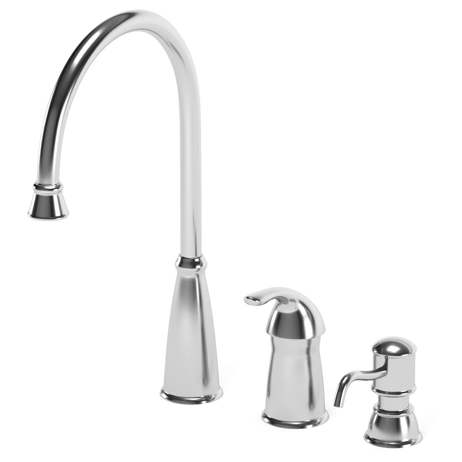 PFISTER kitchen faucets 3D model_7