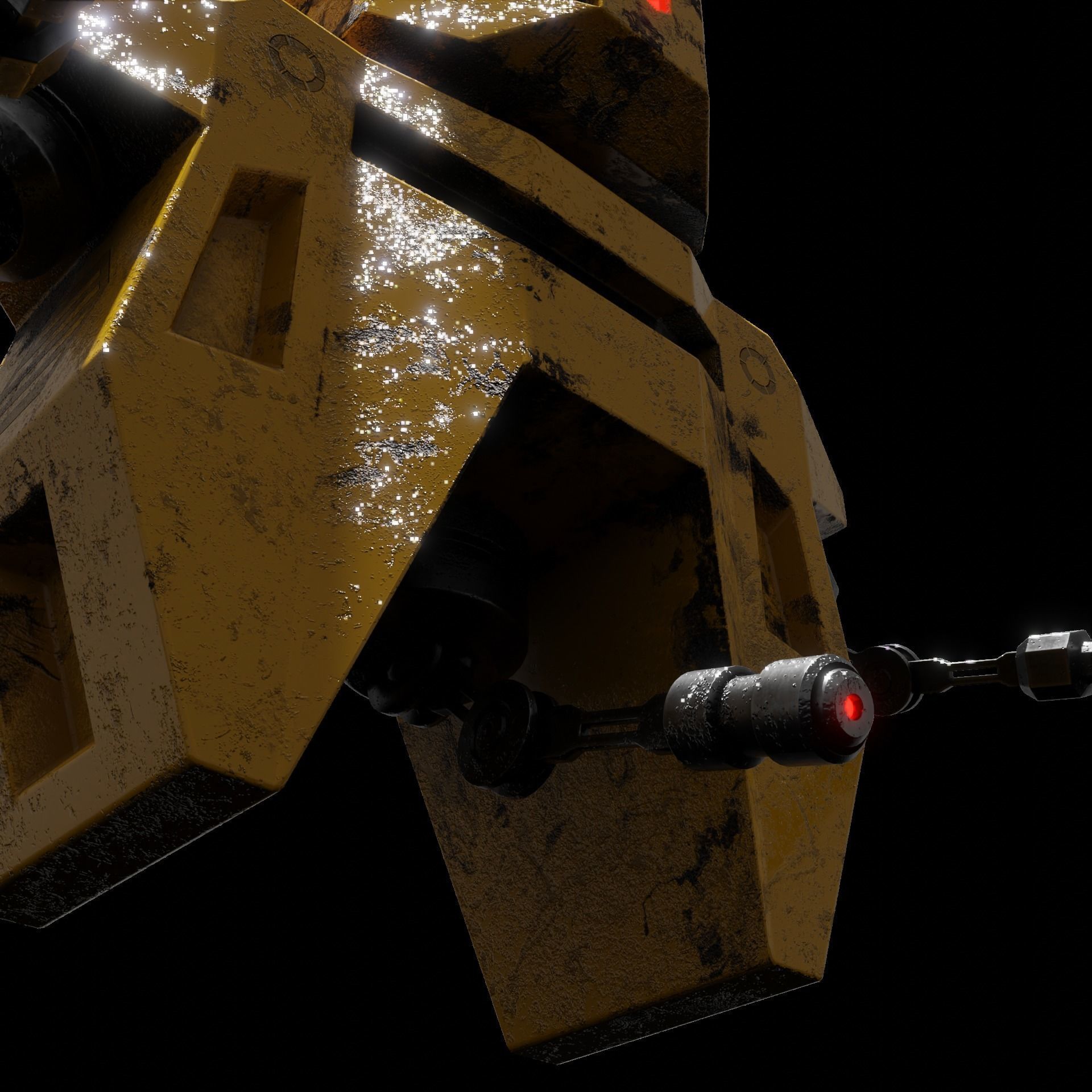 A24G Repair Robot Low-poly 3D model_2