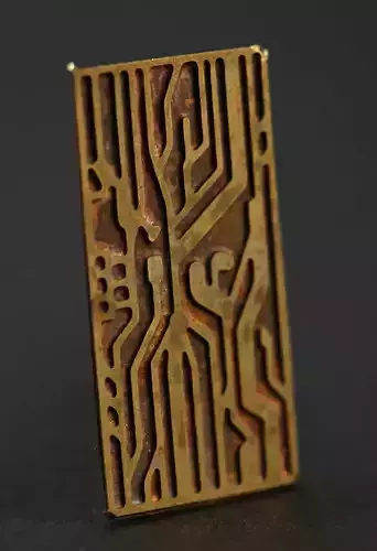 Terminator 2 T-800 CPU Brain Chip Prototype