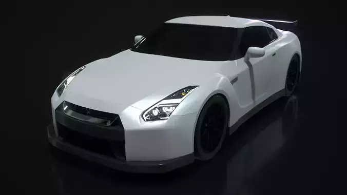 Nissan GTR Real Time Model