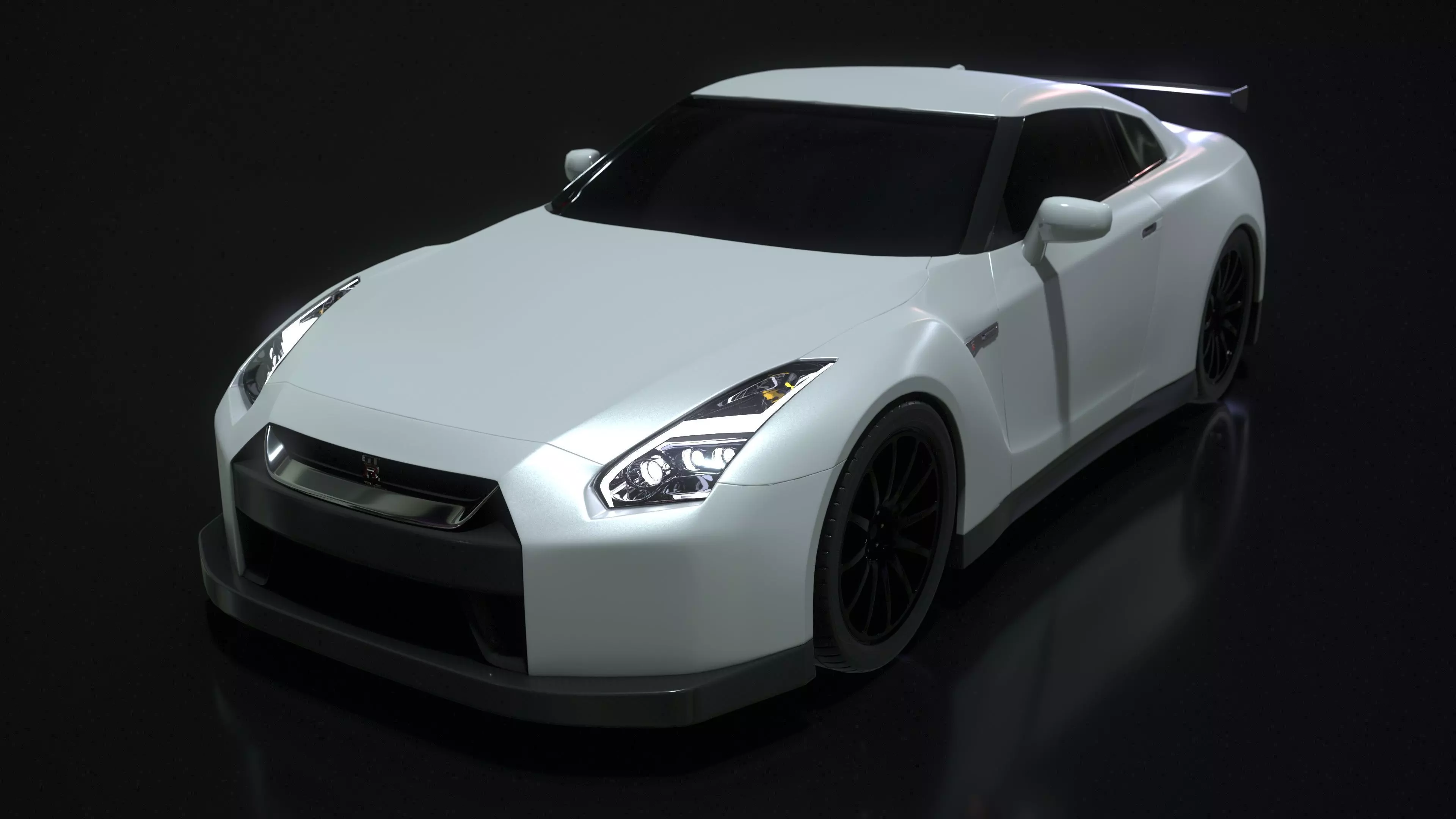 Nissan GTR Real Time Model 3D model