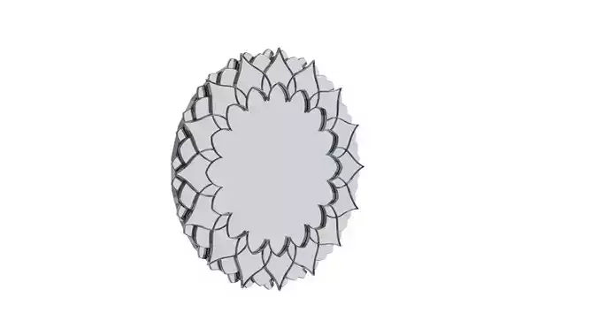 classic mirror 3D model