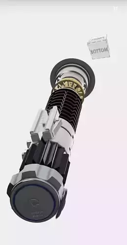 Obi-Wan Kenobi A New Hope Lightsaber CAD