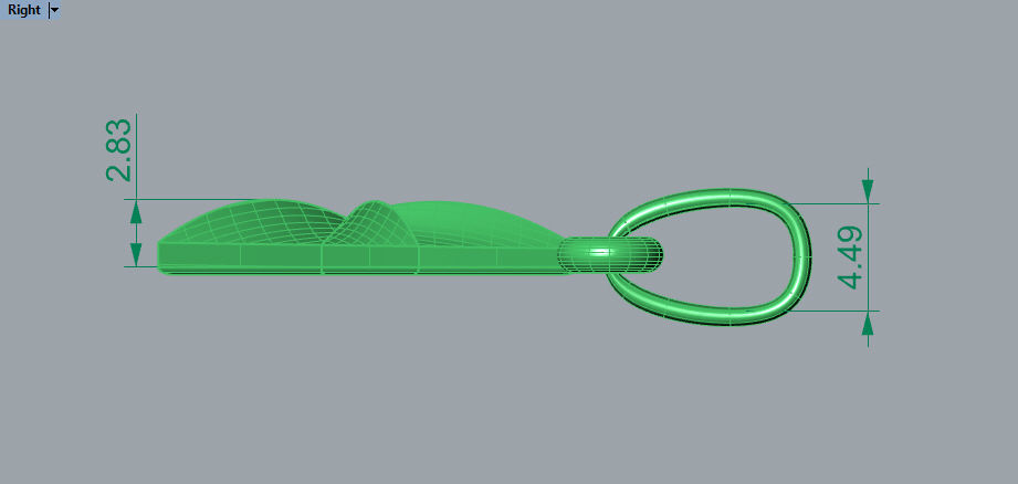 FIVE 5 POINT STAR PENDANT NECKLACE CHARM BRACELET 3D print model_12