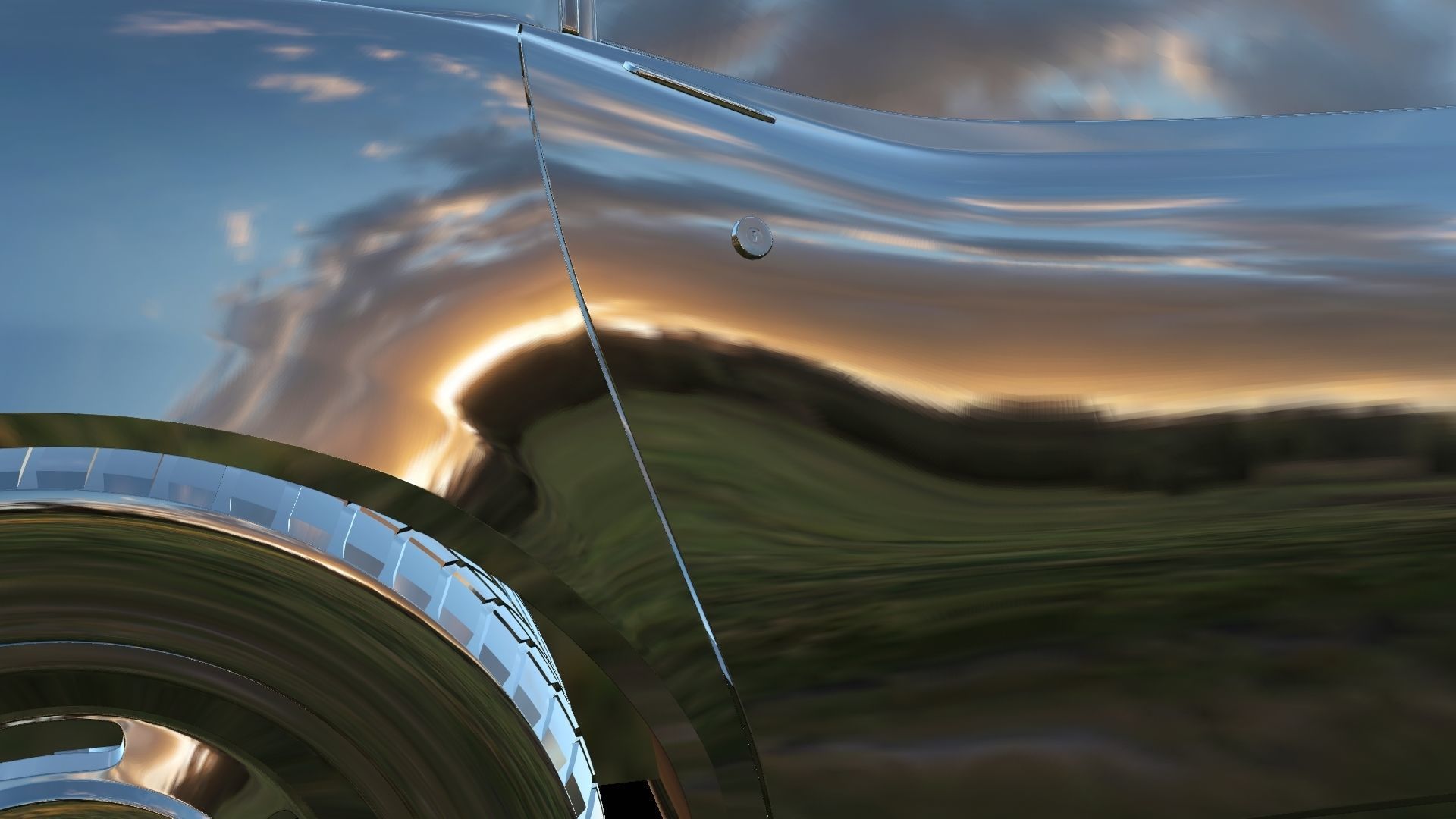 Chevrolet Corvette stingray C3 1969 3D model_22