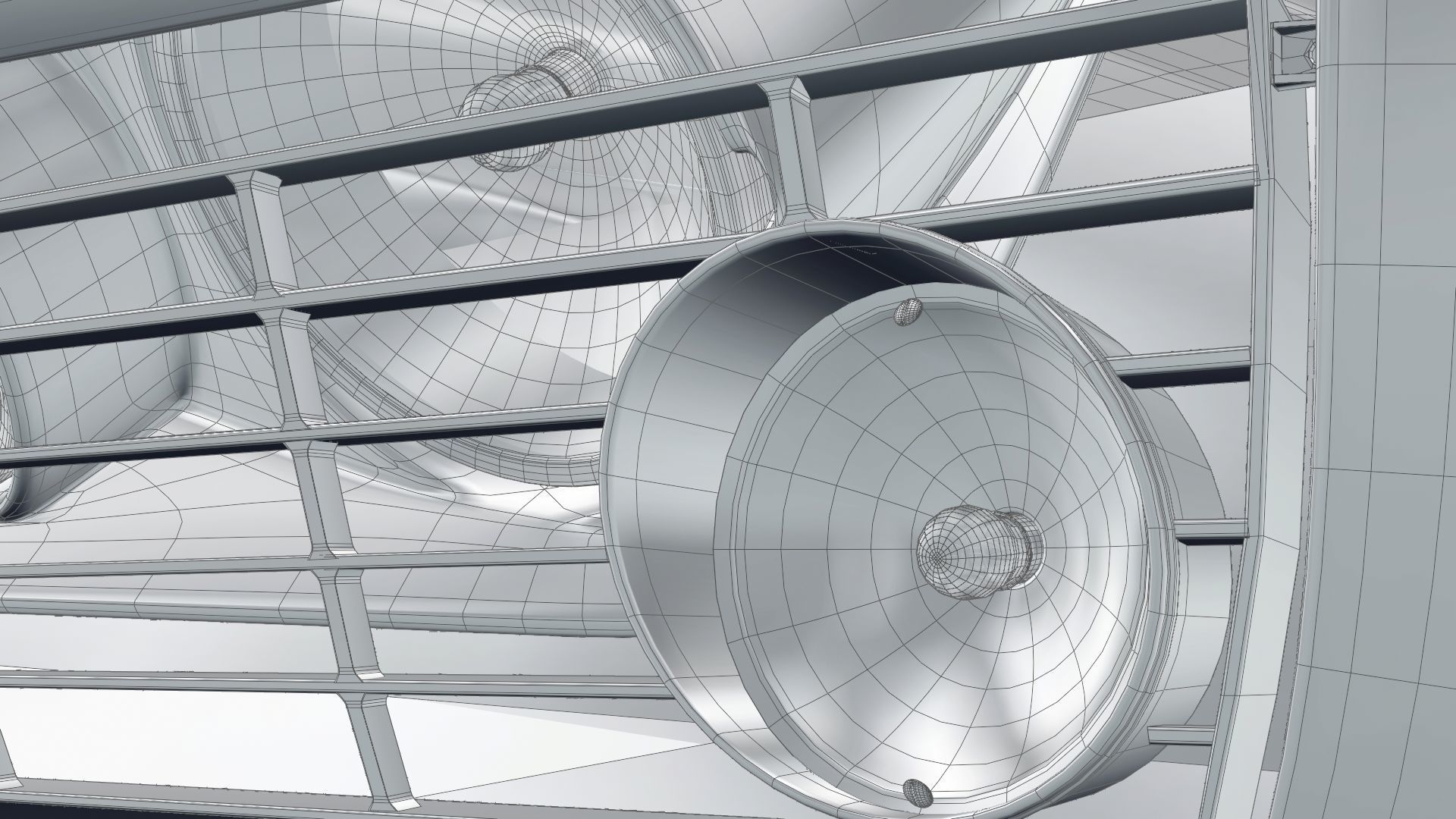 Chevrolet Corvette stingray C3 1969 3D model_13