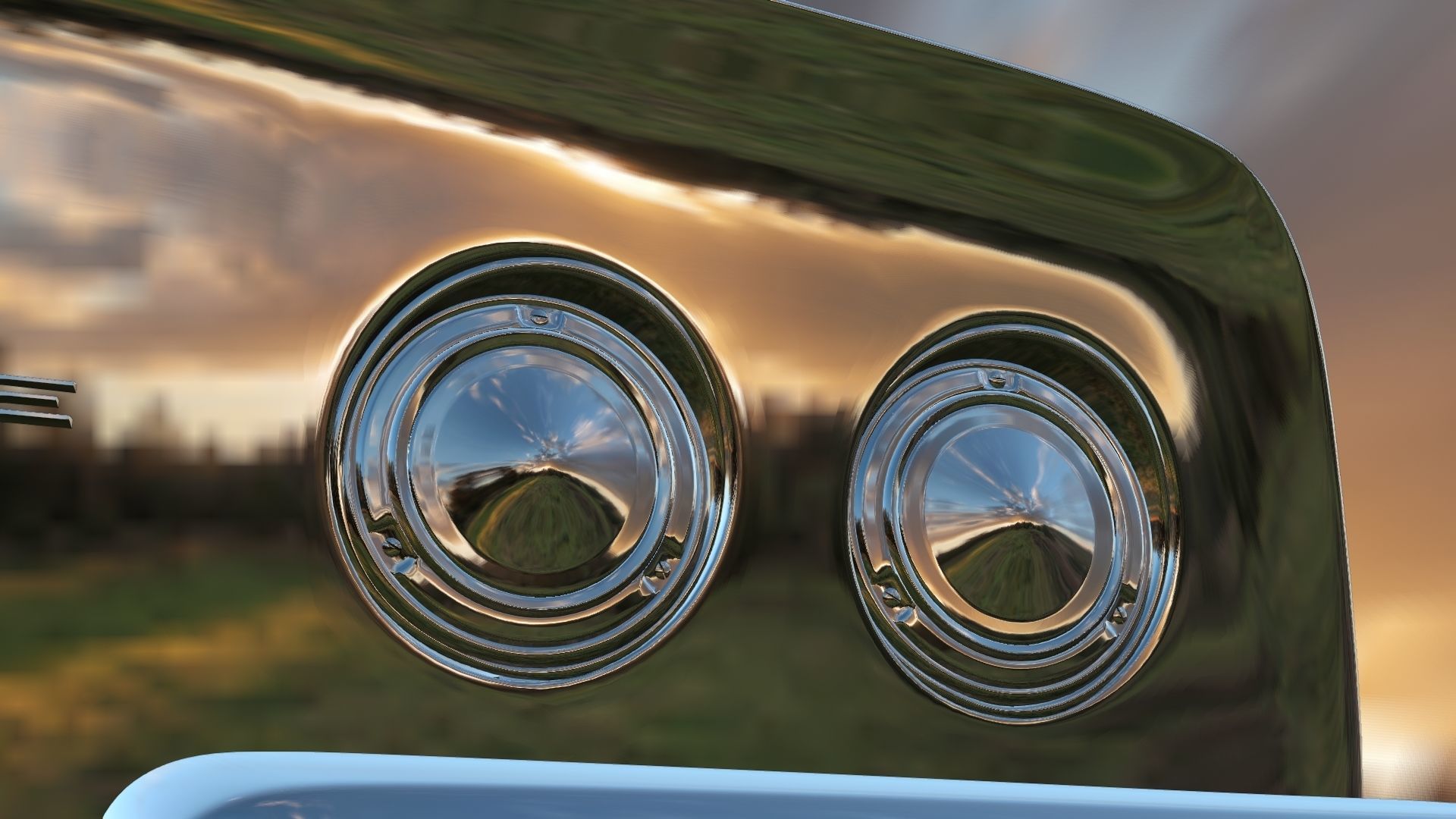 Chevrolet Corvette stingray C3 1969 3D model_24