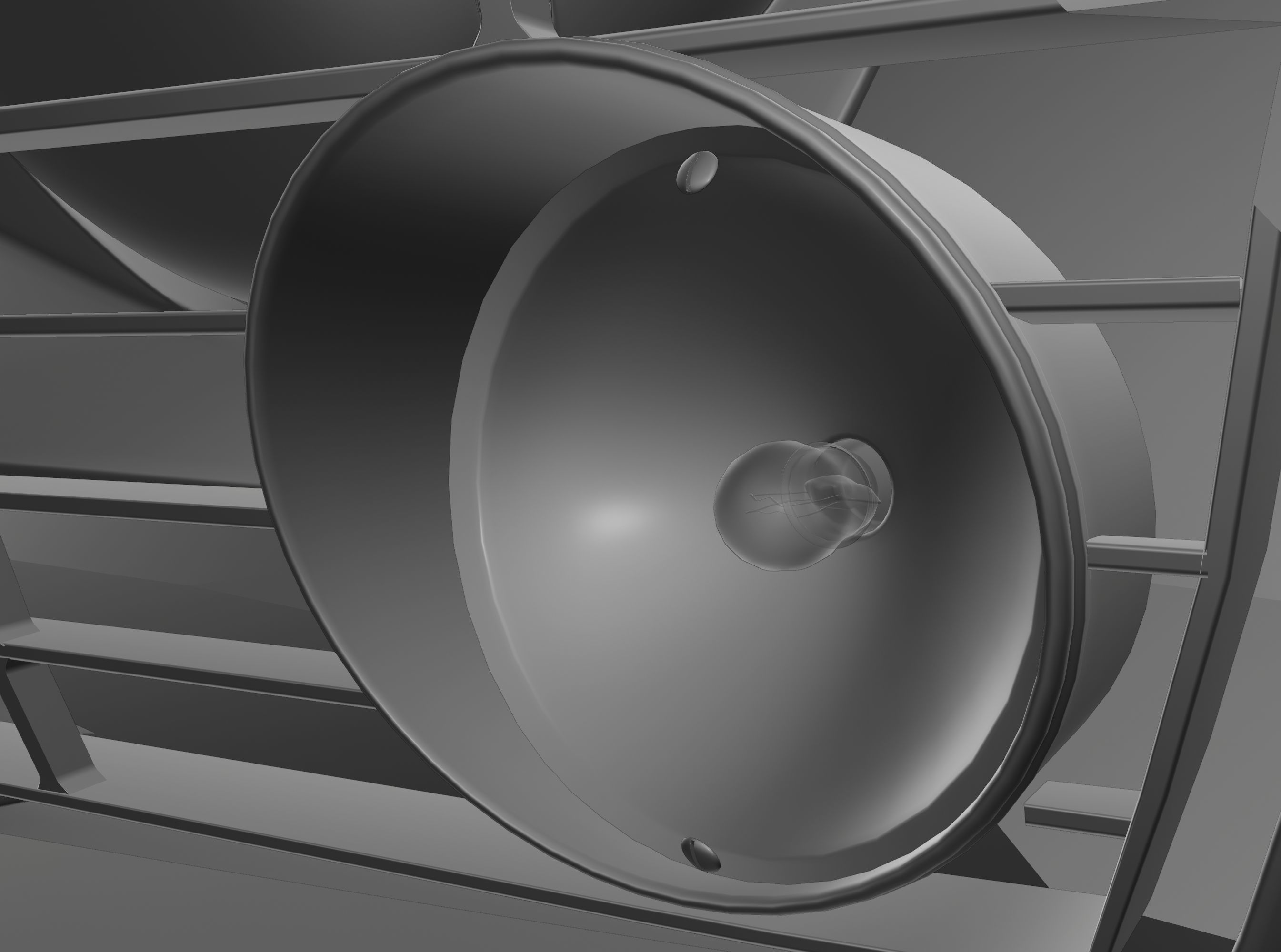 Chevrolet Corvette stingray C3 1969 3D model_11